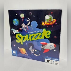 Spuzzle in Space Board Game, New in Sealed Box, 2-4 Players